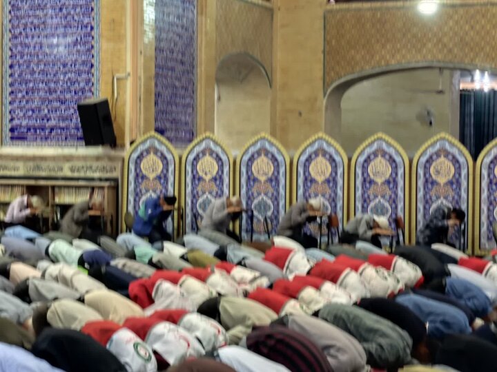 تصاویر/ اقامه نمازجمعه شهر بم