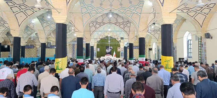 تصاویر/ اقامه نمازجمعه شهر ماهان