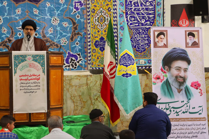 تصاویر/ نماز عبادی سیاسی جمعه شهرستان بافق