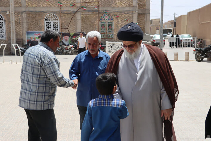 تصاویر/ نماز عبادی سیاسی جمعه شهرستان بافق