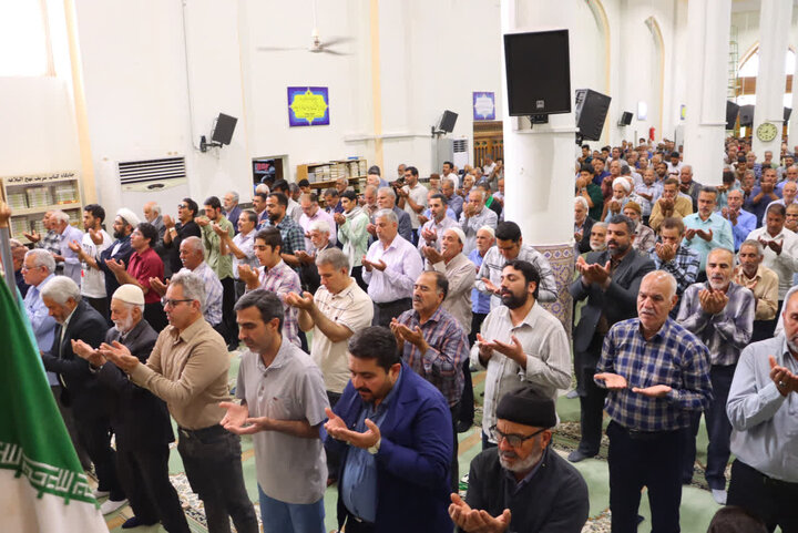 تصاویر/ نماز عبادی سیاسی جمعه شهرستان بافق
