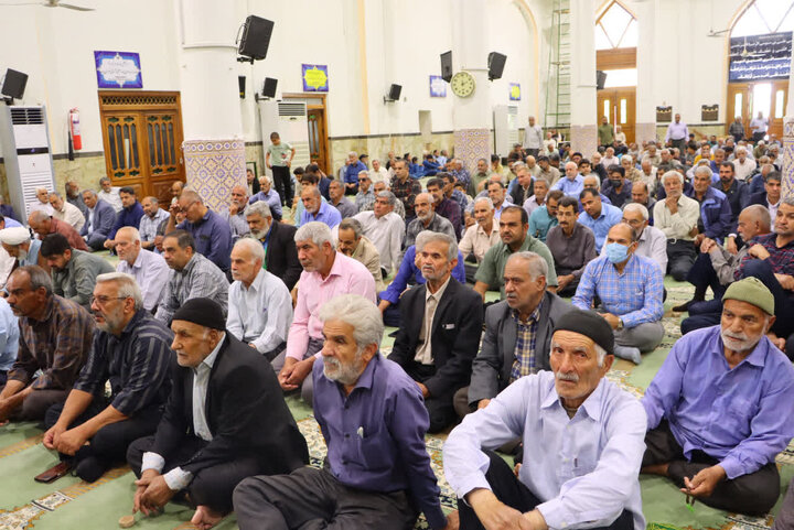 تصاویر/ نماز عبادی سیاسی جمعه شهرستان بافق