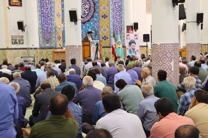 تصاویر/ نماز عبادی سیاسی جمعه شهرستان بافق