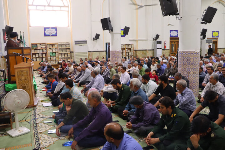 تصاویر/ نماز عبادی سیاسی جمعه شهرستان بافق
