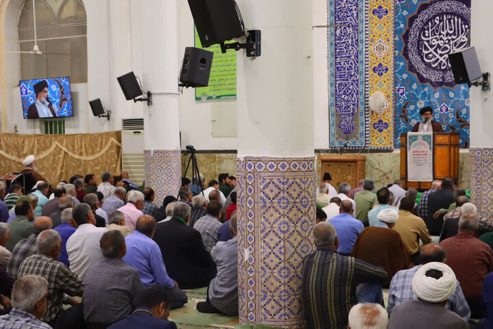 تصاویر/ نماز عبادی سیاسی جمعه شهرستان بافق