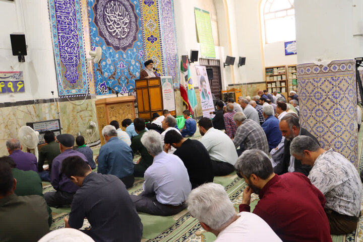 تصاویر/ نماز عبادی سیاسی جمعه شهرستان بافق