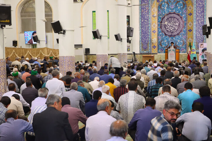 تصاویر/ نماز عبادی سیاسی جمعه شهرستان بافق