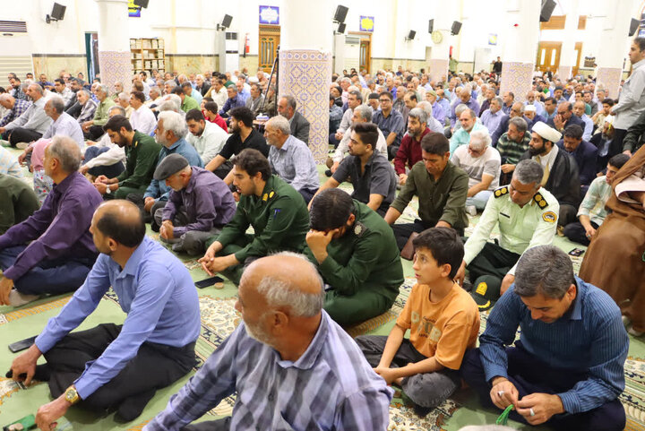 تصاویر/ نماز عبادی سیاسی جمعه شهرستان بافق