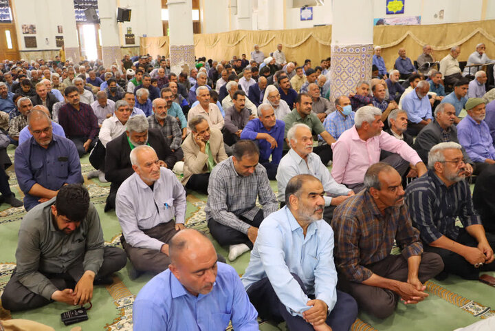 تصاویر/ نماز عبادی سیاسی جمعه شهرستان بافق
