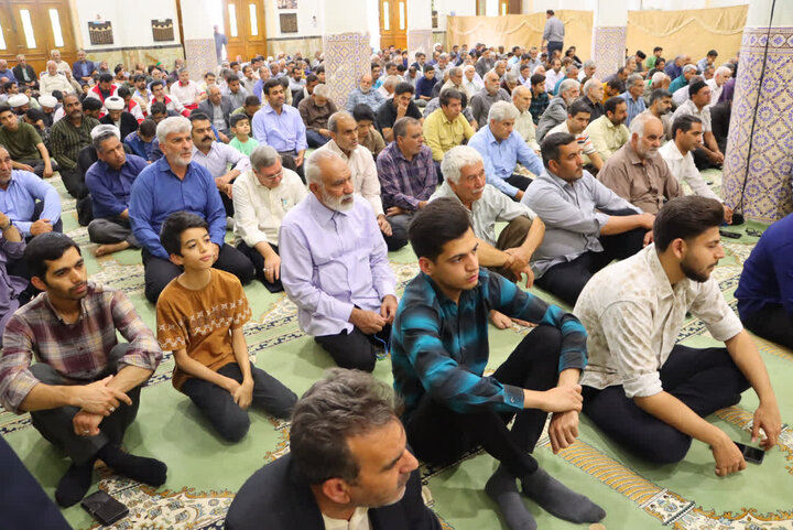 تصاویر/ نماز عبادی سیاسی جمعه شهرستان بافق