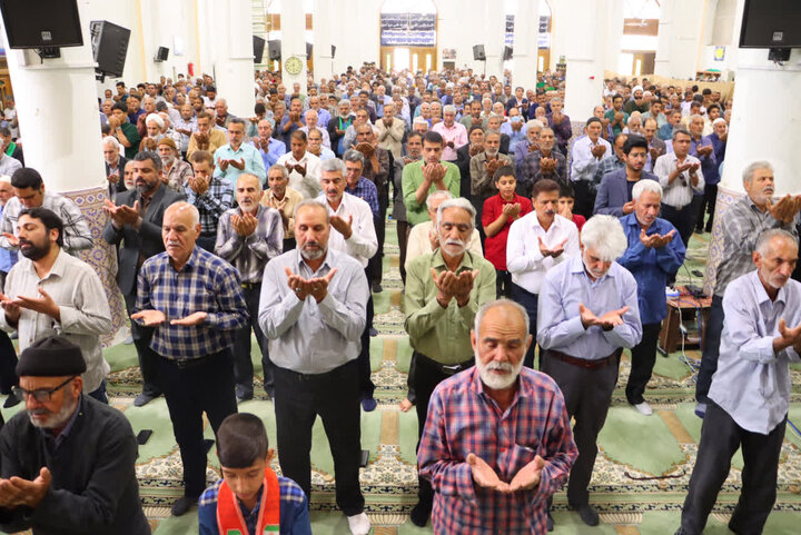 تصاویر/ نماز عبادی سیاسی جمعه شهرستان بافق