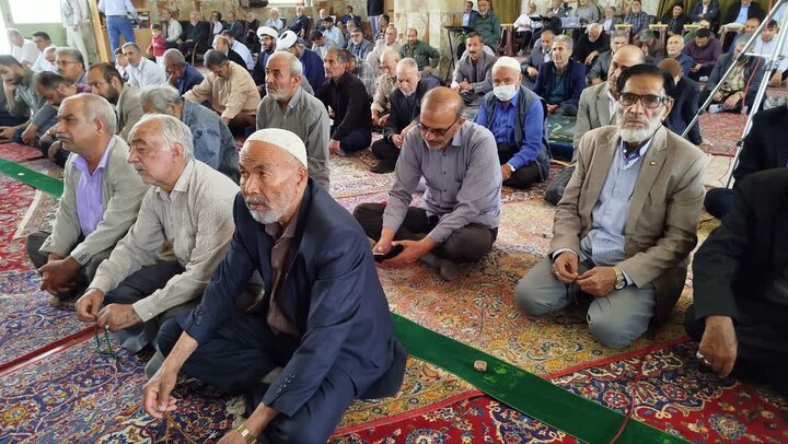 تصاویر/ نماز عبادی سیاسی جمعه این هفته مهدی‌شهر