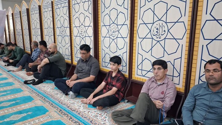 نماز جمعه جم به روایت تصویر