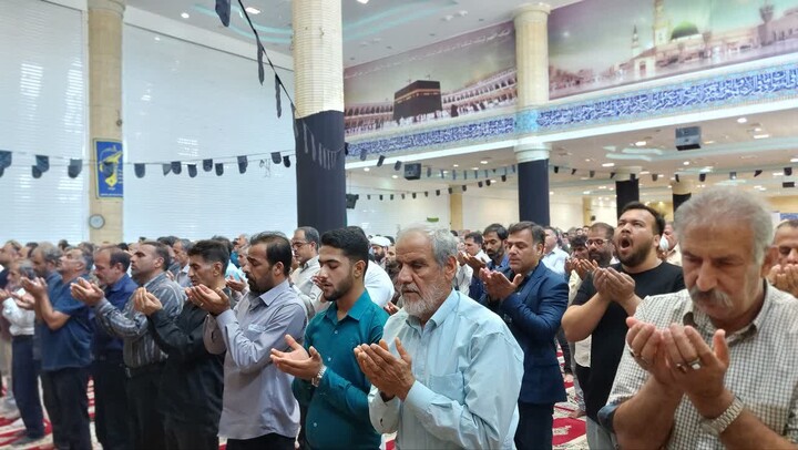 نماز جمعه کنگان به روایت تصویر