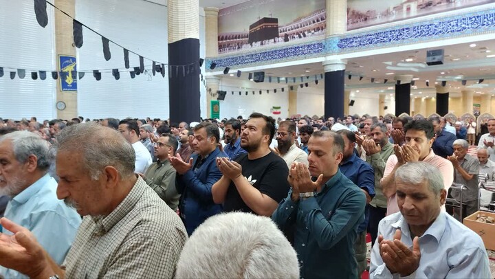 نماز جمعه کنگان به روایت تصویر