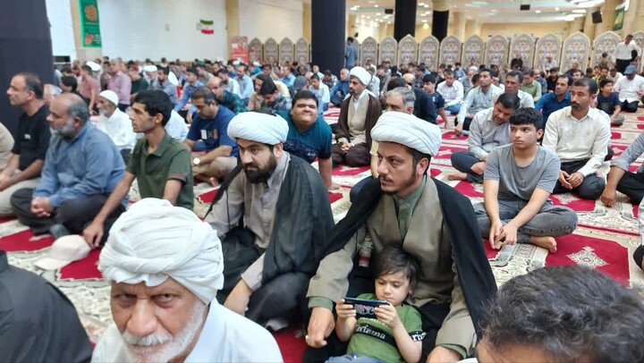 نماز جمعه کنگان به روایت تصویر