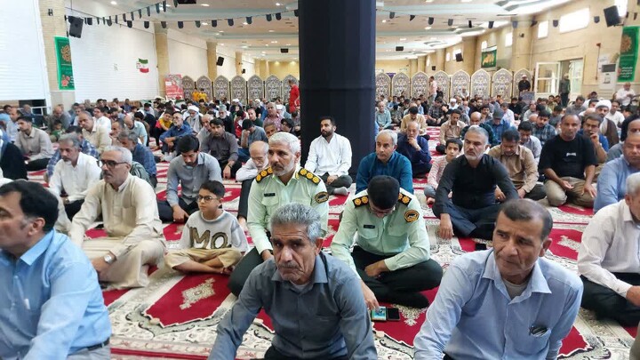 نماز جمعه کنگان به روایت تصویر