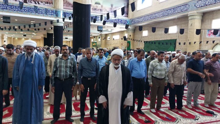 نماز جمعه کنگان به روایت تصویر