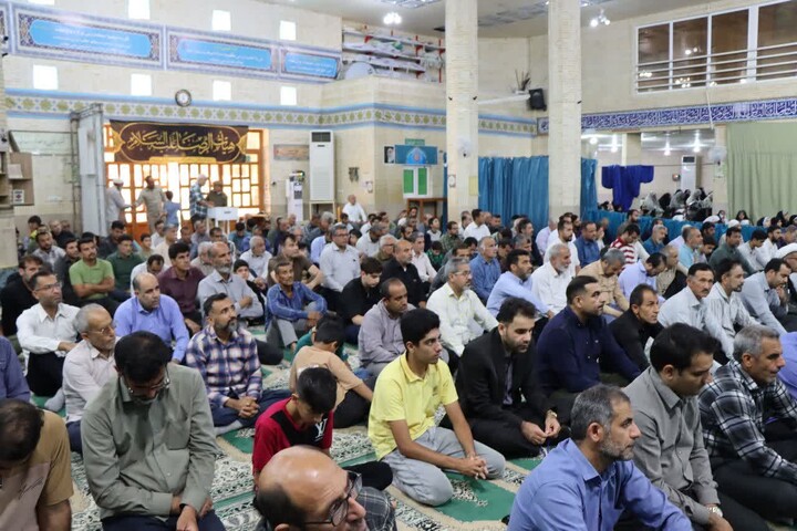 نماز جمعه عالی‌شهر به روایت تصویر