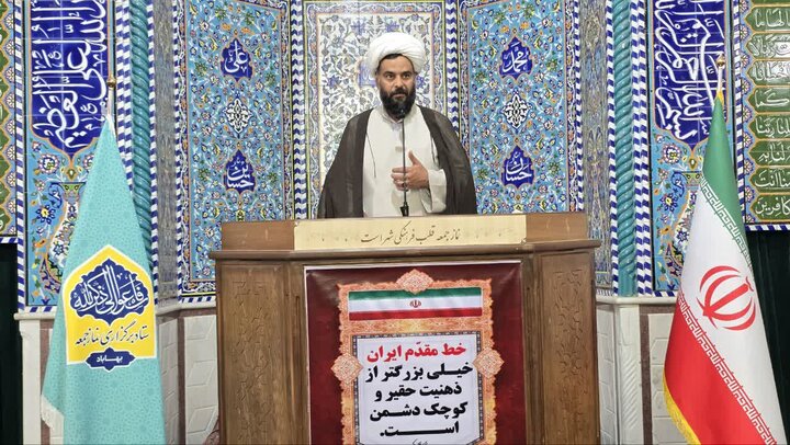 تصاویر/ نماز جمعه این هفته شهرستان بهاباد