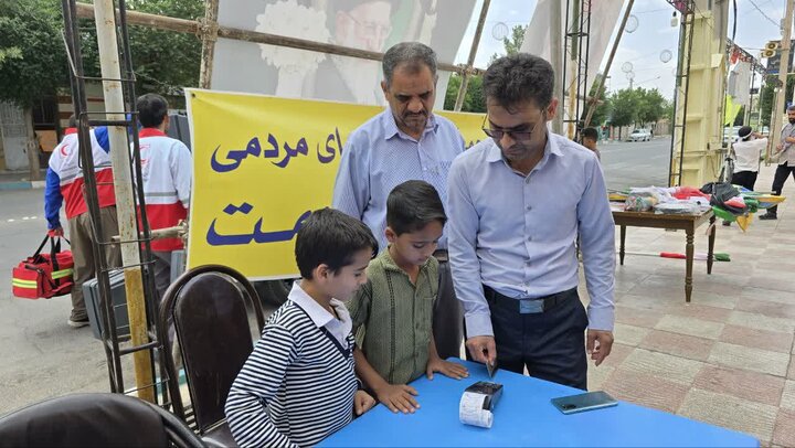 تصاویر/ نماز جمعه این هفته شهرستان بهاباد