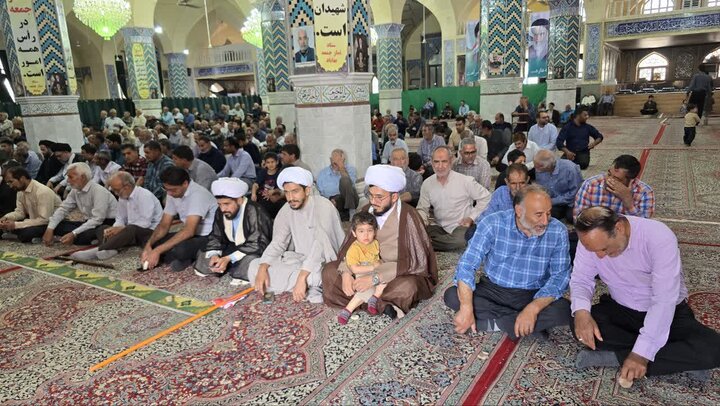 تصاویر/ نماز جمعه این هفته شهرستان بهاباد