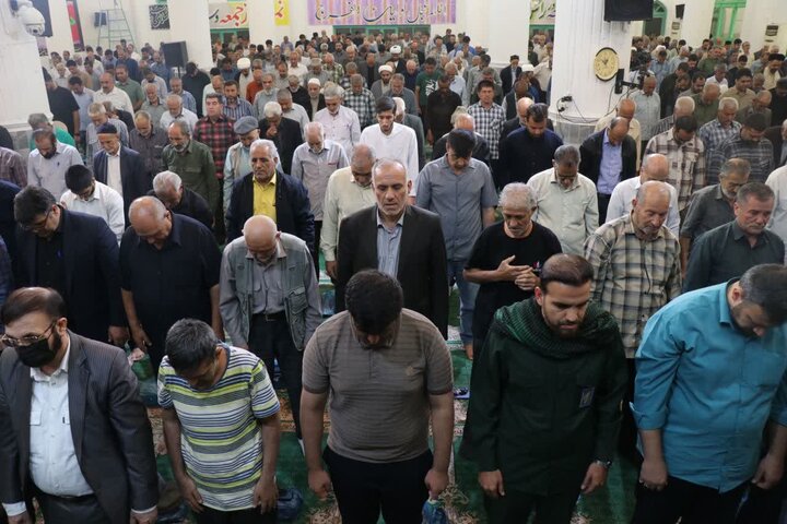 تصاویر/ اقامه نماز جمعه در قرچک