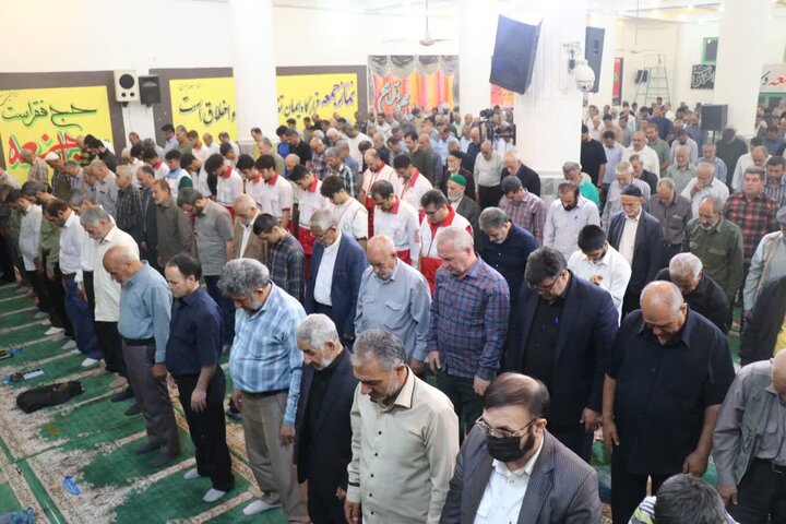 تصاویر/ اقامه نماز جمعه در قرچک