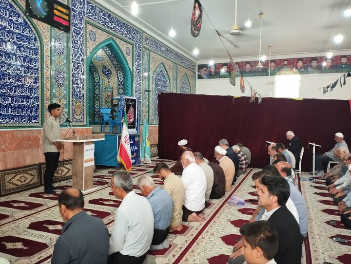 نمازجمعه امروز شهر سعدآباد به روایت تصاویر