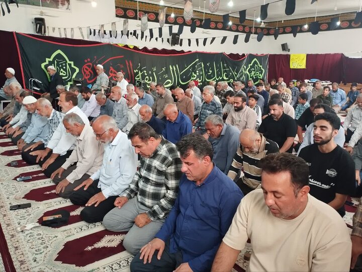 نمازجمعه امروز شهر سعدآباد به روایت تصاویر