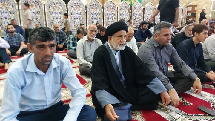 تصاویر/ آیین عبادی سیاسی نمازجمعه امروز کنگان