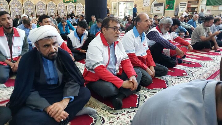 تصاویر/ آیین عبادی سیاسی نمازجمعه امروز کنگان