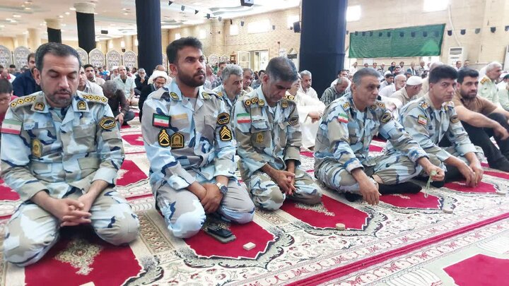 تصاویر/ آیین عبادی سیاسی نمازجمعه امروز کنگان