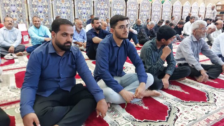تصاویر/ آیین عبادی سیاسی نمازجمعه امروز کنگان