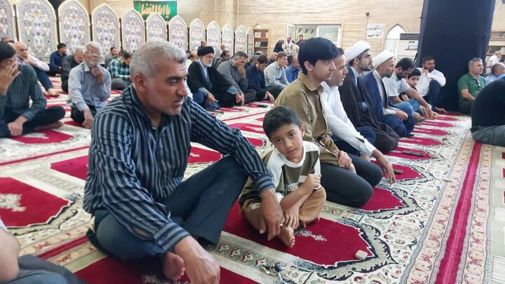 تصاویر/ آیین عبادی سیاسی نمازجمعه امروز کنگان