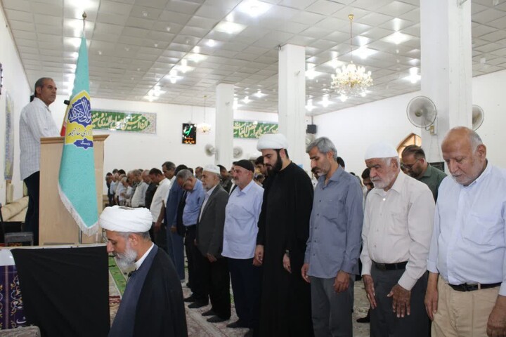 نماز جمعه بندرریگ به روایت تصویر