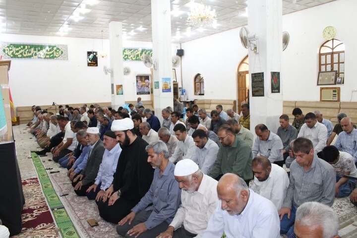 نماز جمعه بندرریگ به روایت تصویر