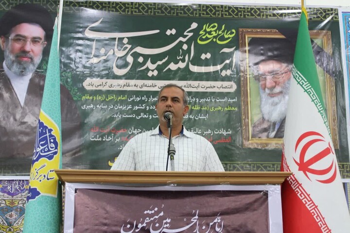 نماز جمعه بندرریگ به روایت تصویر