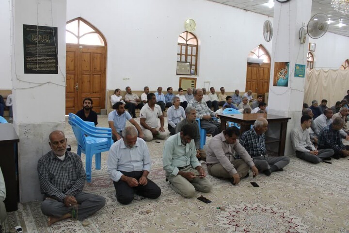 نماز جمعه بندرریگ به روایت تصویر