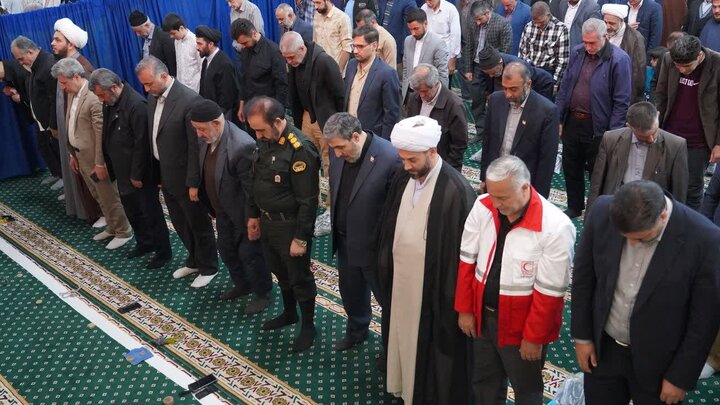 تصاویر/ اقامه نماز جمعه شهرستان خوی