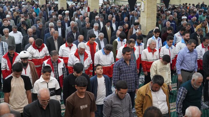 تصاویر/ اقامه نماز جمعه شهرستان خوی