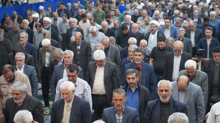 تصاویر/ اقامه نماز جمعه شهرستان خوی