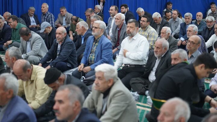 تصاویر/ اقامه نماز جمعه شهرستان خوی