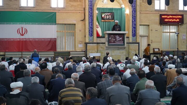 تصاویر/ اقامه نماز جمعه شهرستان خوی