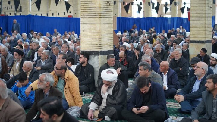 تصاویر/ اقامه نماز جمعه شهرستان خوی