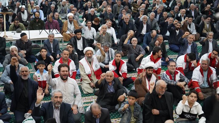 تصاویر/ اقامه نماز جمعه شهرستان خوی