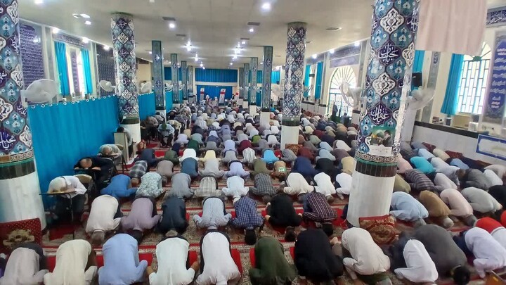نماز جمعه دیلم به روایت تصویر