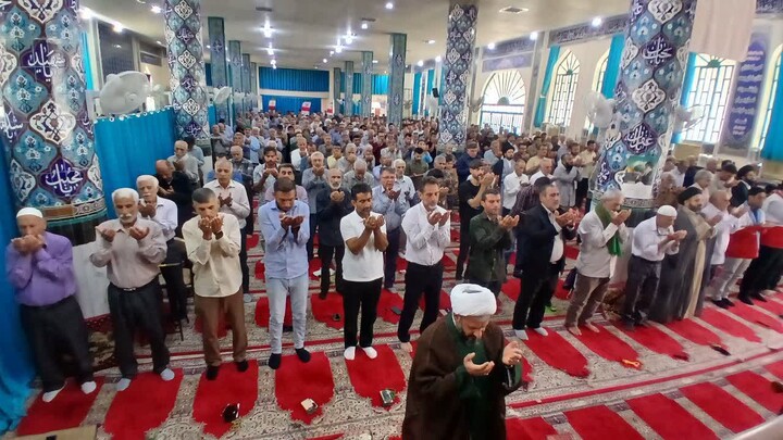 نماز جمعه دیلم به روایت تصویر