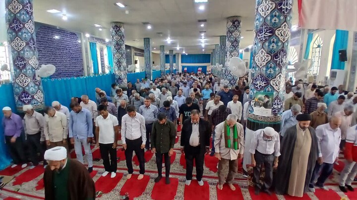 نماز جمعه دیلم به روایت تصویر