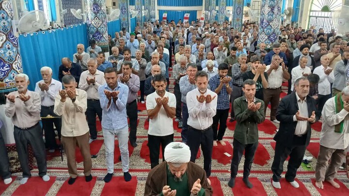 نماز جمعه دیلم به روایت تصویر